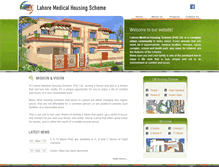 Tablet Screenshot of lmhousing.com